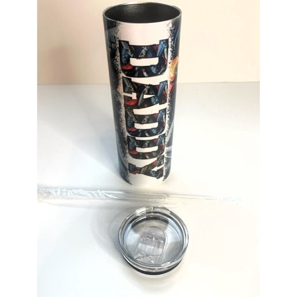 Insulated 20 OZ Fishing Tumbler "Daddy"